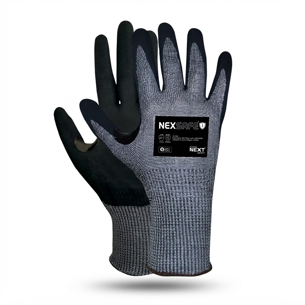 Luva Anti Corte F Alpha 2 CA 51539 Banho Nitrilico Next Safety