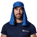 Tunica Arabe Brim Azul Bone C/ Velcro Ca 49731 Brascamp