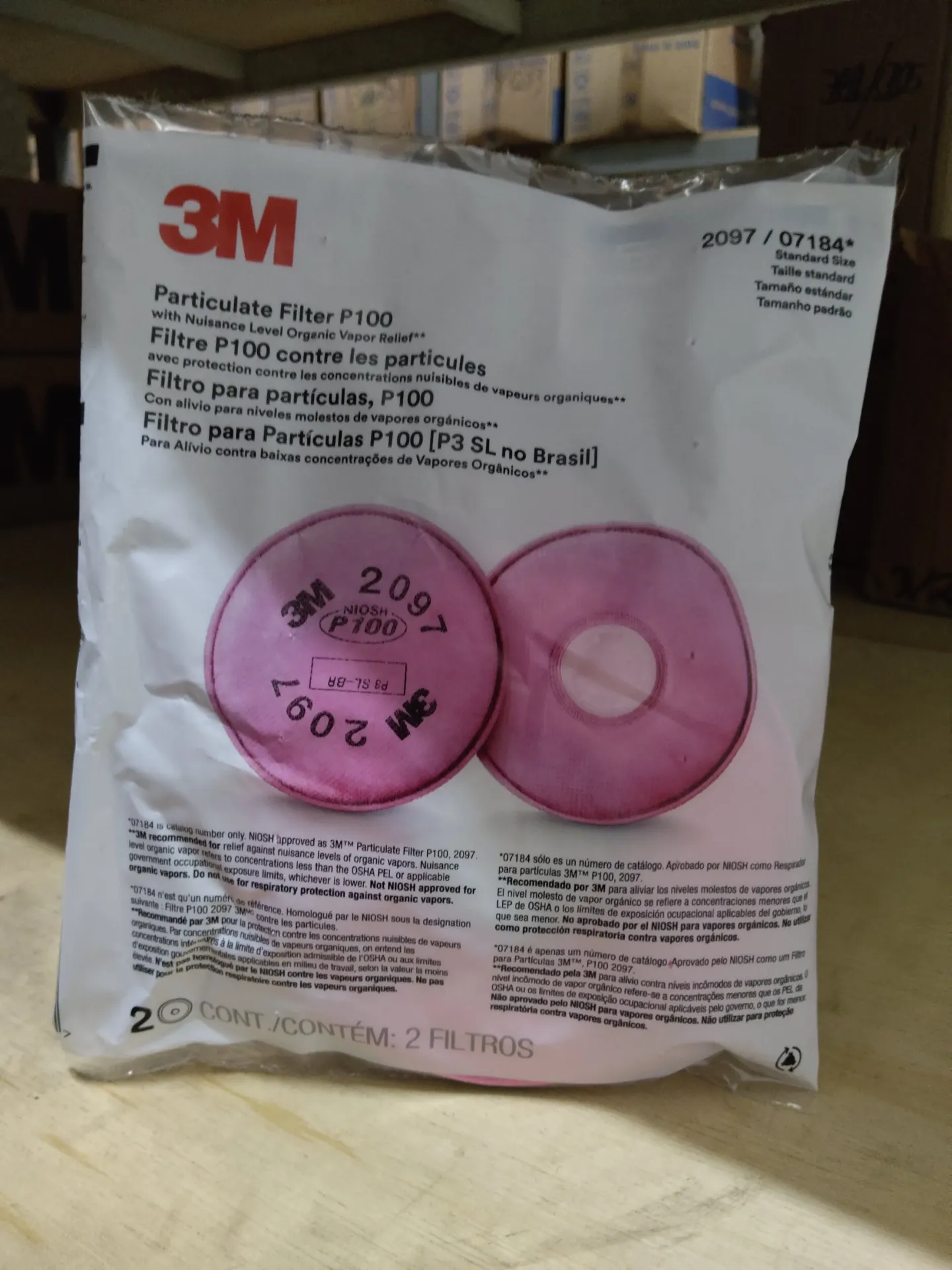 [7859] Filtro 2097 Alta Eficiencia Preco Par 3M