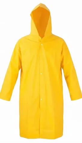 Capa Chuva Pvc Forrada Amarela Standard CA 28449 Brascamp